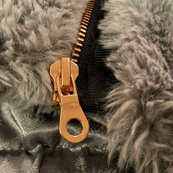 Anthropologie Elevenses Faux fur Bristol jacket - Picture 3 of 8